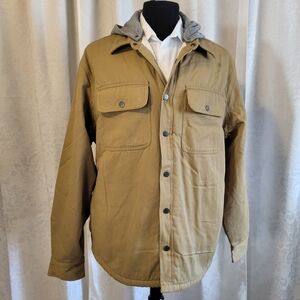 JACHS New York Camel Heavyweight Men's Jacket, Size XL, Tan, Outerwear, Winter